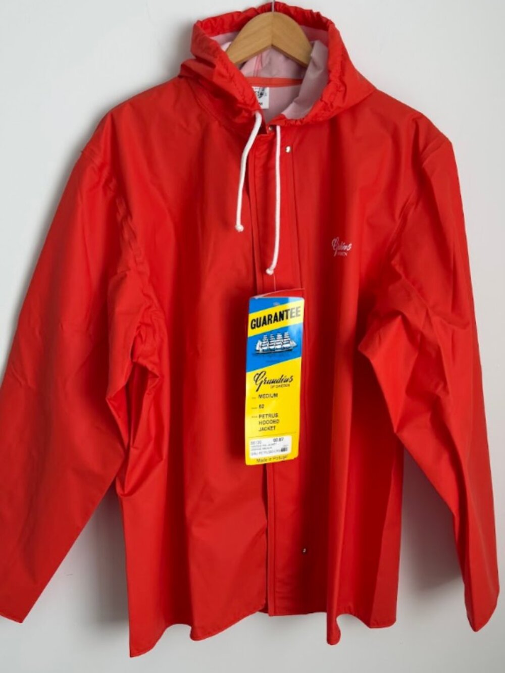 NWT Grundéns Petrus 82 Hooded Fishing Parka 100% Waterproof Jacket Size M